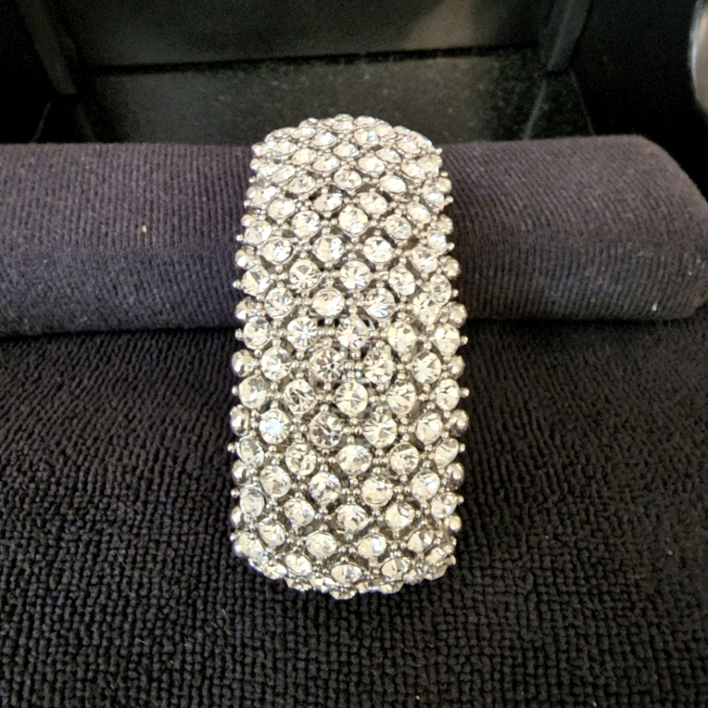 Thick Stretch Tennis Bracelet